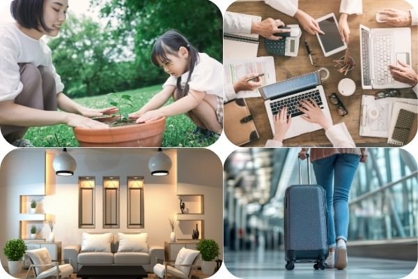 Beginner plant parent, a busy professional, an interior designer, and a frequent traveler representing who should grow low-light plants.