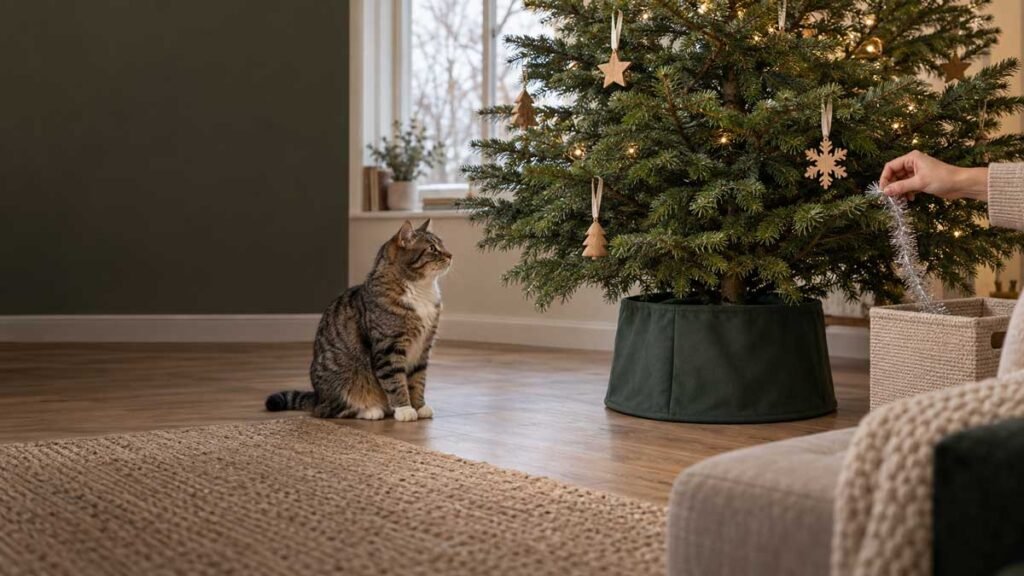 Are Christmas Trees Toxic to Cats